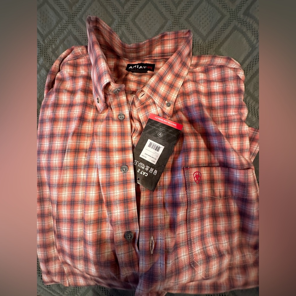 Ariat FR Button Up